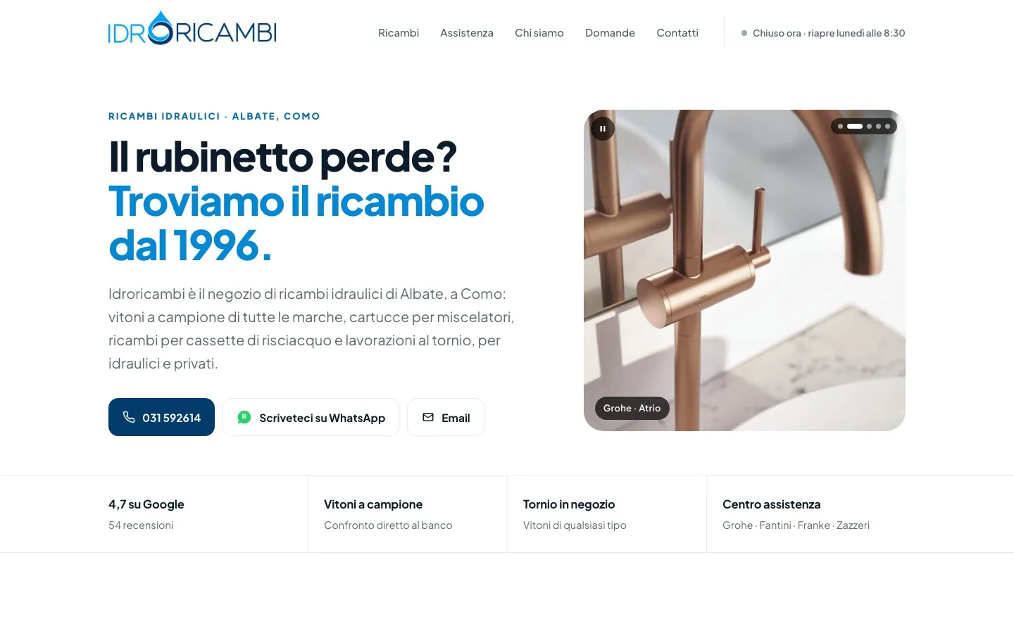 Idroricambi Como